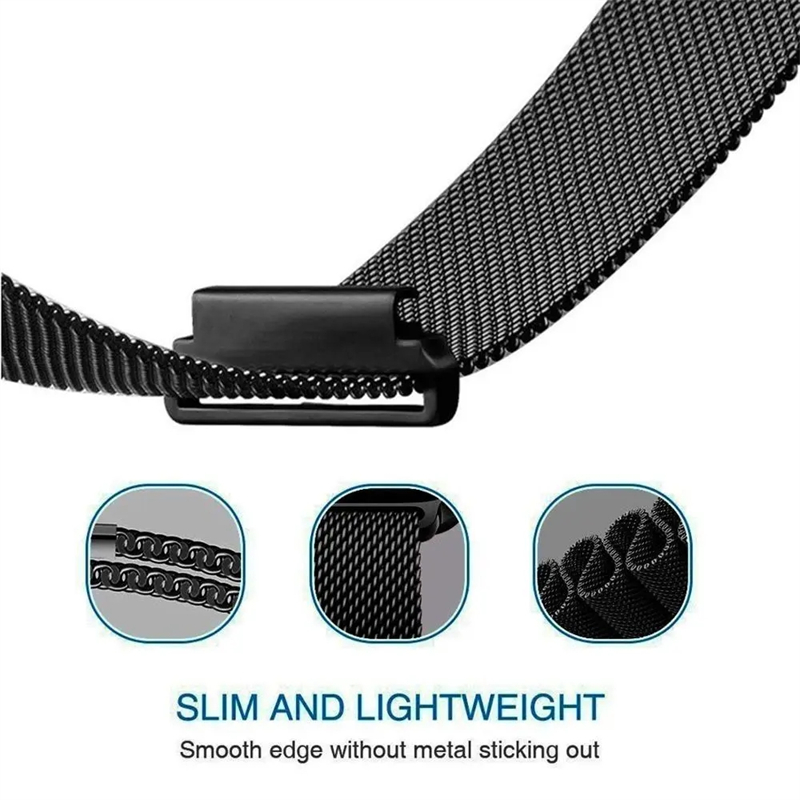สายนาฬิกาแบบมิลานีสสำหรับ Huaw - Milanese Loop Magnetic บทวิจารณ์และราคา