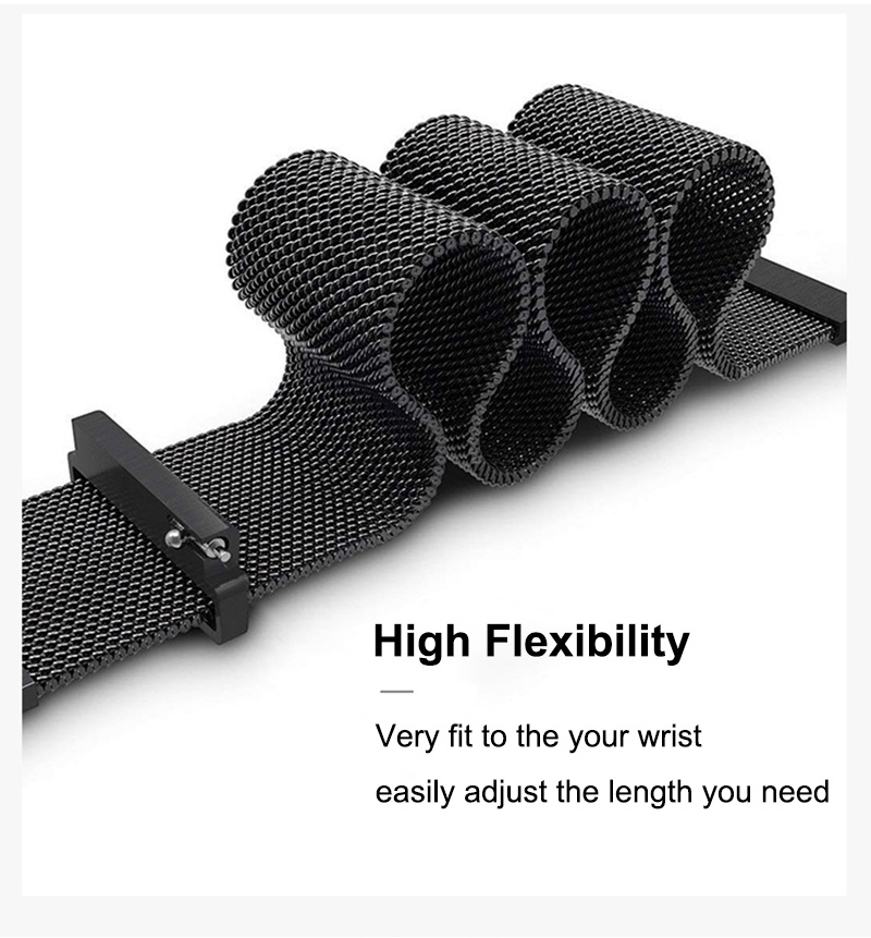 สายนาฬิกาแบบมิลานีสสำหรับ Huaw - Milanese Loop Magnetic บทวิจารณ์และราคา