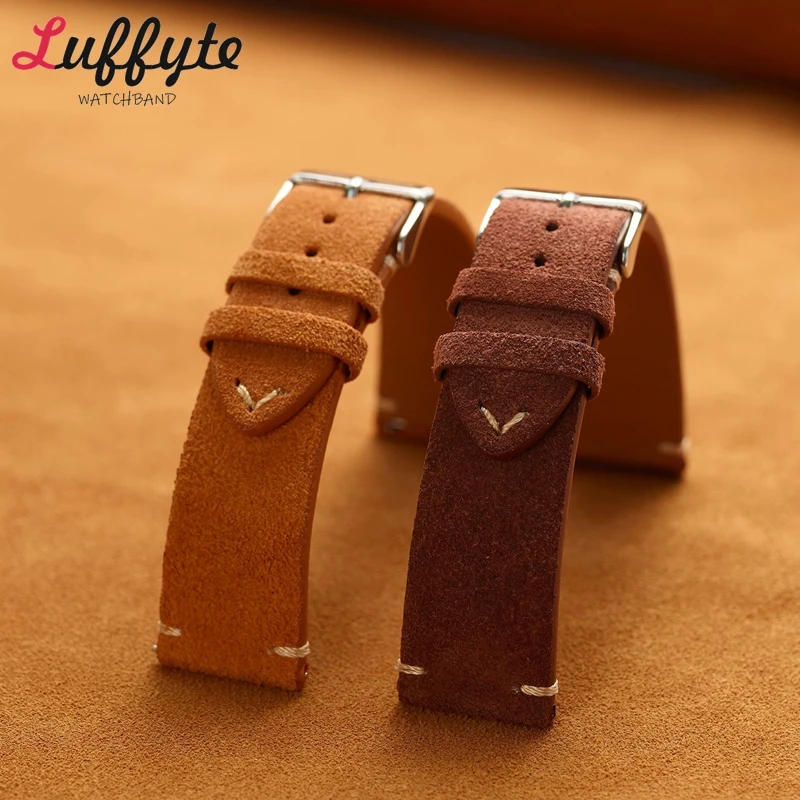 Vintage Suede นาฬิกาหนังแท้สาย - Suede Strap Watch บทวิจารณ์และราคา