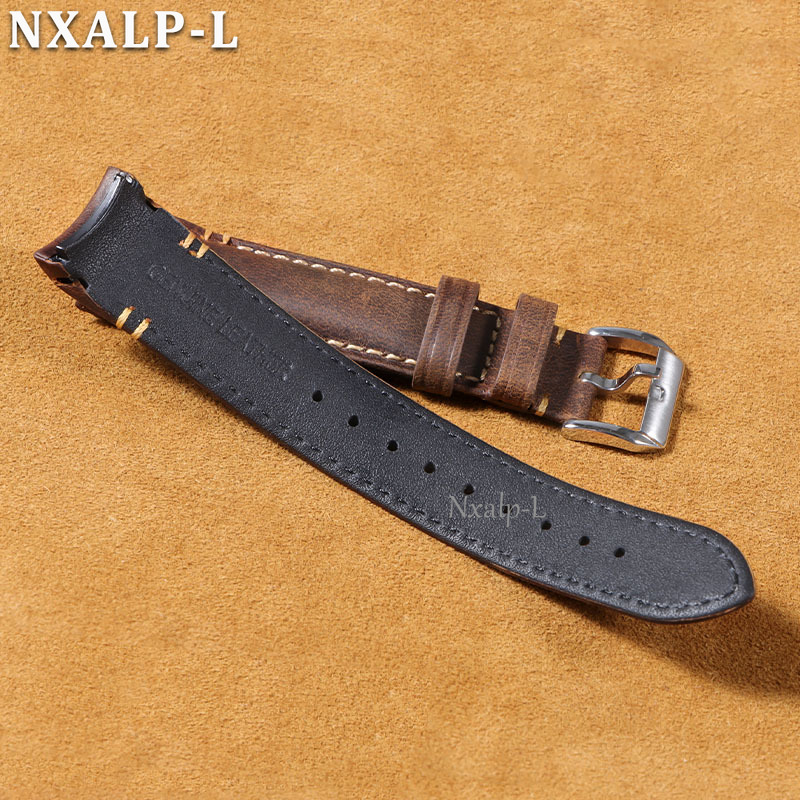 สายนาฬิกาหนังวัวเคลือบแว็กซ์แบ - Curved Spring Bar บทวิจารณ์และราคา