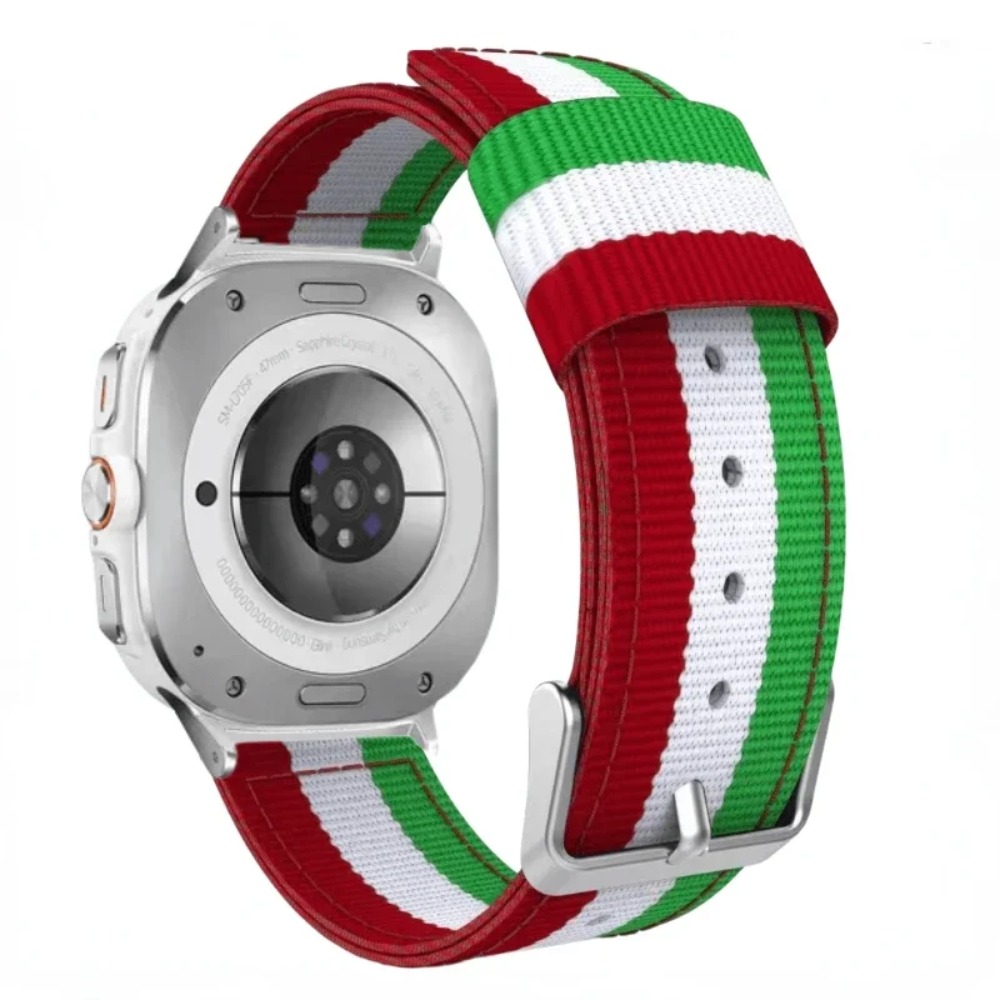 ผ้าใบสายคล้องไนลอนสำหรับซัมซุง - Canvas Strap Watch บทวิจารณ์และราคา