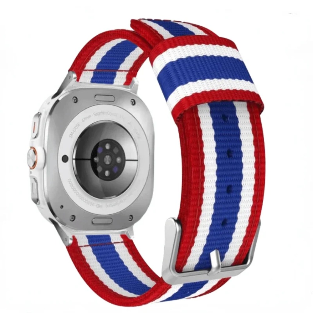 ผ้าใบสายคล้องไนลอนสำหรับซัมซุง - Canvas Strap Watch บทวิจารณ์และราคา