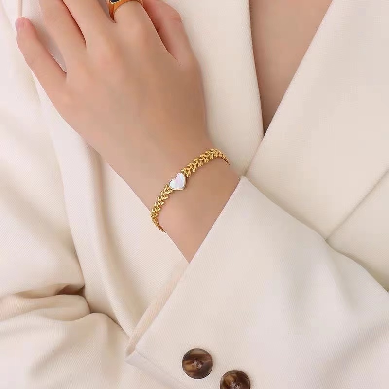 กำไลข้อมือสเตนเลสสตีล316L ลายต - Butterfly Clasp Deployant บทวิจารณ์และราคา