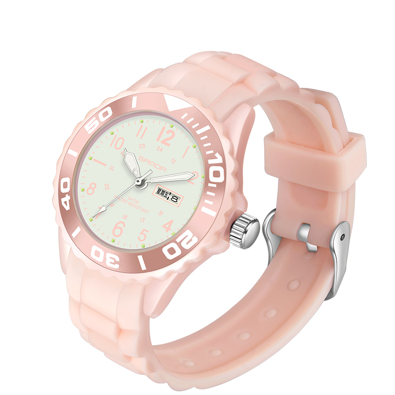 แฟชั่น Sanda 2022แบรนด์ชั้นนำใ - Silicone Band Women บทวิจารณ์และราคา