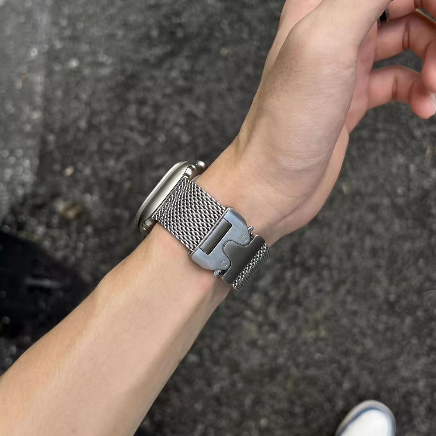 สายนาฬิกาแบบ Milanese Loop สำห - Milanese Loop Magnetic บทวิจารณ์และราคา