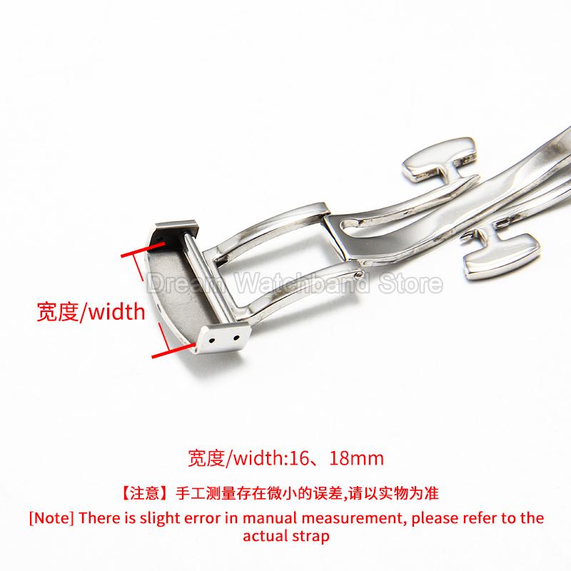 หัวเข็มขัดสแตนเลสแท้ 316L ระดั - Butterfly Clasp Deployant บทวิจารณ์และราคา