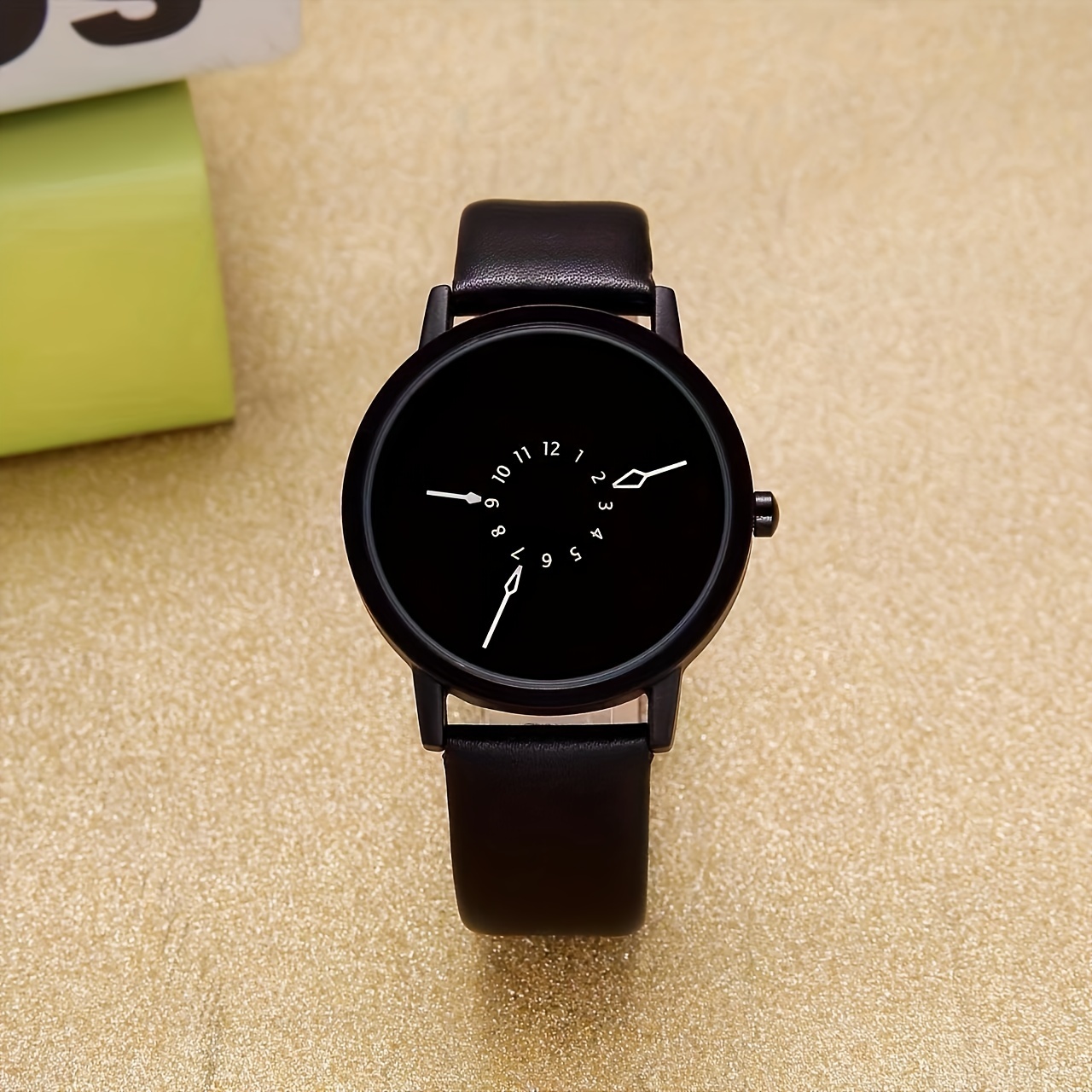 1ชิ้นนาฬิกาเทคโนโลยีสีดำแนวคิด - Canvas Strap Watch บทวิจารณ์และราคา