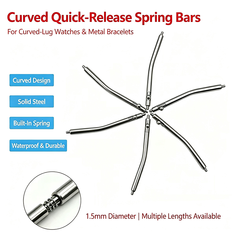 เส้นผ่านศูนย์กลาง 1.5 มม. สปริ - Curved Spring Bar บทวิจารณ์และราคา