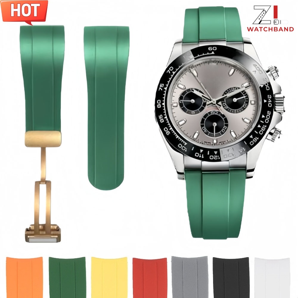 สายยางซิลิโคน Rolex 22 มม. สำห - Curved Spring Bar บทวิจารณ์และราคา