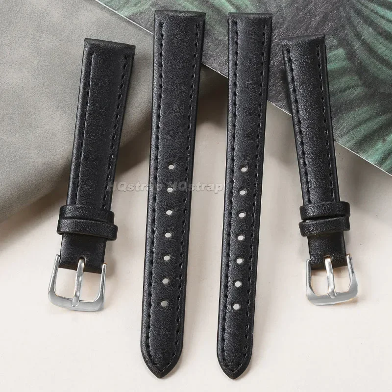 สายหนัง PU 10mm 12mm 14mm 16mm - Suede Strap Watch บทวิจารณ์และราคา