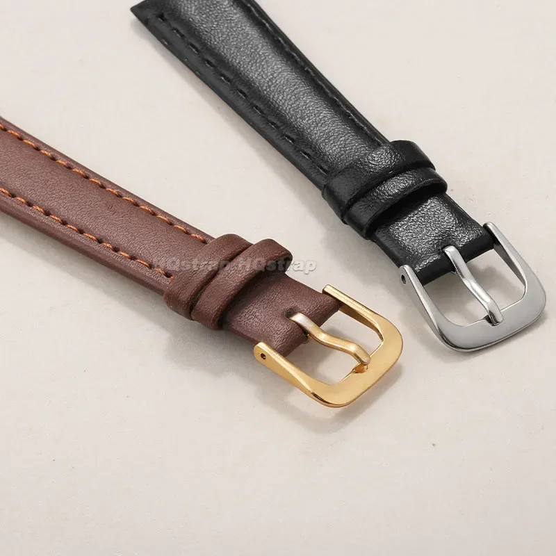 สายหนัง PU 10mm 12mm 14mm 16mm - Suede Strap Watch บทวิจารณ์และราคา