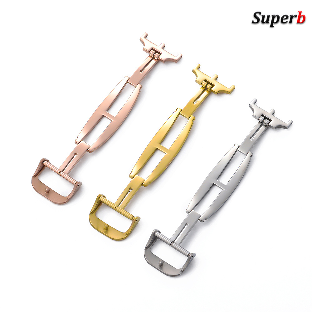 ตัวล็อคแบบผีเสื้อขนาด 18 มม. ส - Butterfly Clasp Deployant บทวิจารณ์และราคา
