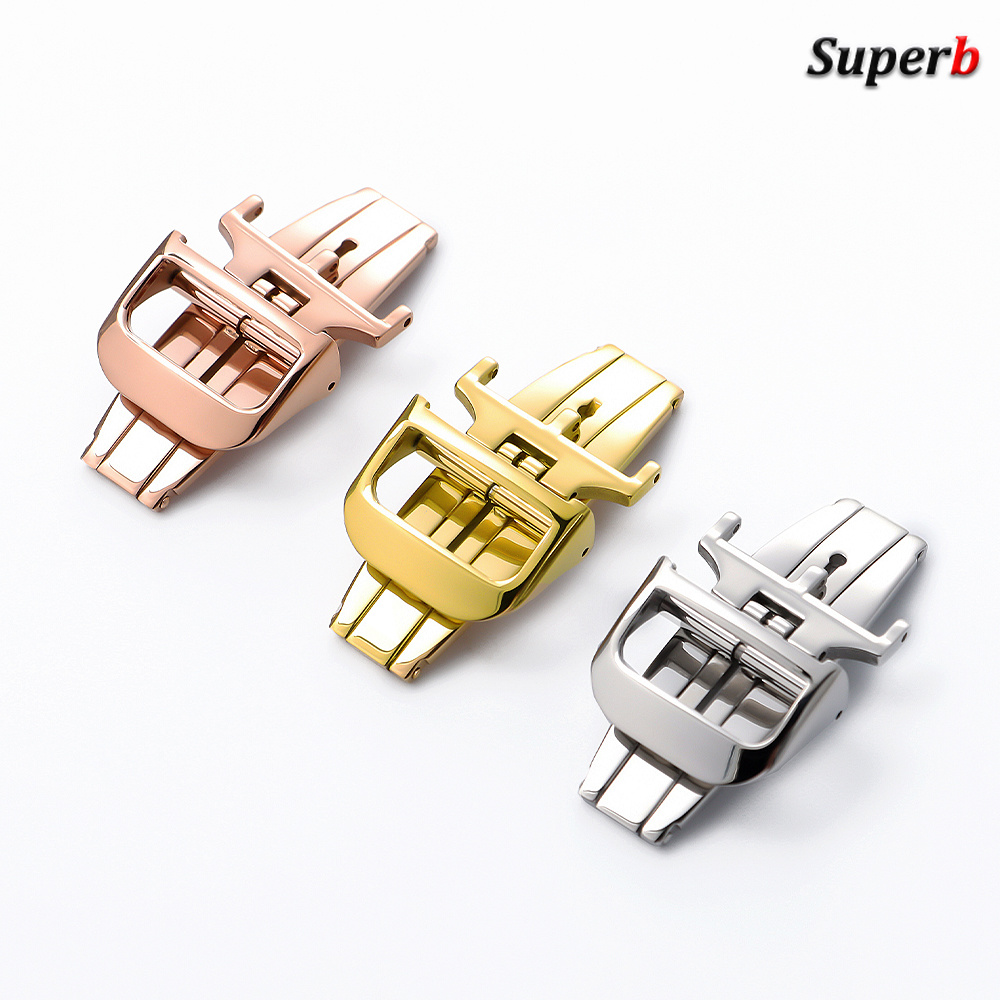 ตัวล็อคแบบผีเสื้อขนาด 18 มม. ส - Butterfly Clasp Deployant บทวิจารณ์และราคา