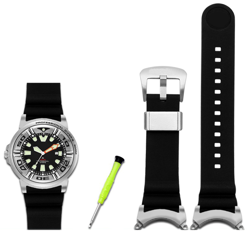 สายนาฬิกาข้อมือดัดแปลงสำหรับ C - Citizen Watch Promaster บทวิจารณ์และราคา